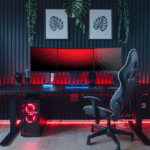 10 Dark-Themed Gaming Rooms That Feel Like a Vibe