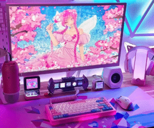 The Ultimate Desk Essentials Guide for a Cozy & Cute Gaming Setup
